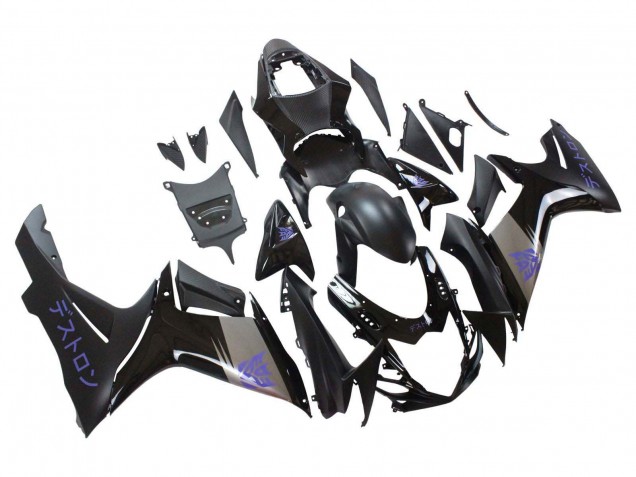 Comprar Carenados Moto Suzuki GSXR 600 / GSXR 750 2011-2024 - Negro Mate Gris Púrpura