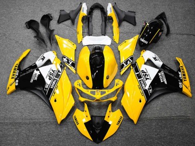 Comprar Carenados Moto Yamaha YZF R3/R25 2015-2018 - Amarillo Blanco Negro