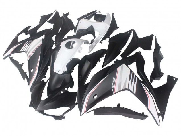 Comprar Carenado Moto Yamaha YZF R3/R25 2015-2018 - Blanco Rojo Negro Mate