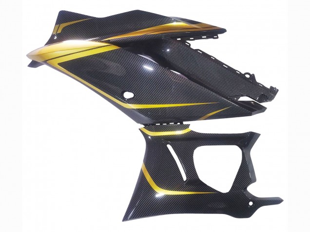 Comprar Carenados Moto Yamaha YZF R3/R25 2019-2021 - Oro Negro FibraCarbono