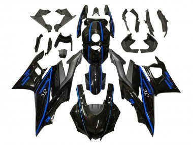 Comprar Carenados Moto Yamaha YZF R3/R25 2019-2021 - Negro Brillante Azul Negro Mate