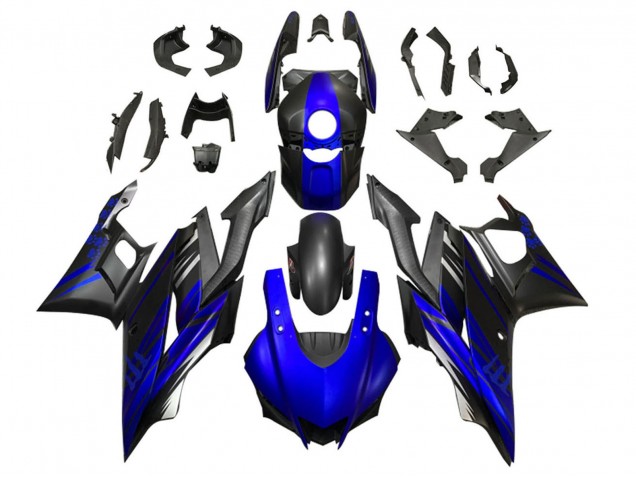 Comprar Carenado Moto Yamaha YZF R3/R25 2019-2021 - Azul Negro Mate