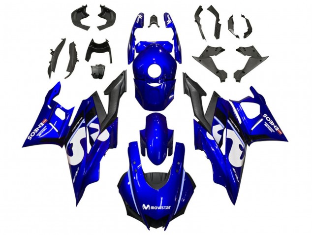 Comprar Carenados Moto Yamaha YZF R3/R25 2019-2021 - Azul Blanco Negro MoviStar ENEOS