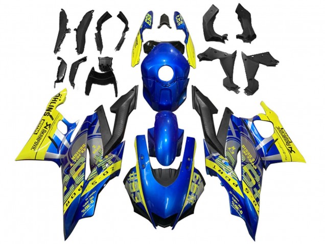 Comprar Carenados Moto Yamaha YZF R3/R25 2019-2021 - Amarillo Azul Negro Motul