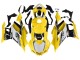 Comprar Carenados Moto Yamaha YZF R3/R25 2019-2021 - Amarillo Blanco Negro Raya