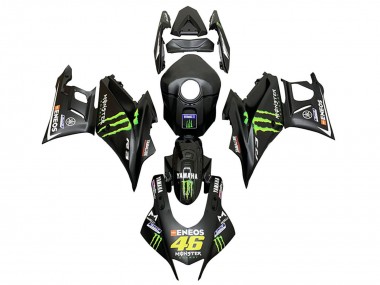 Comprar Carenados Moto Yamaha YZF R3/R25 2022-2024 - Negro Verde Monstruo ENEOS 46