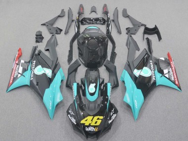 Comprar Carenados Moto Yamaha YZF R3/R25 2022-2024 - Azul Claro Rojo Negro Petronas 46