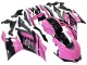Comprar Carenados Moto Yamaha YZF R3/R25 2022-2024 - Rosa Negro Brillante Monstruo