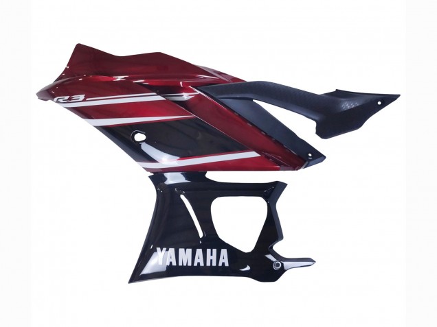 Comprar Carenado Moto Yamaha YZF R3/R25 2022-2024 - Rojo Blanco Negro Brillante