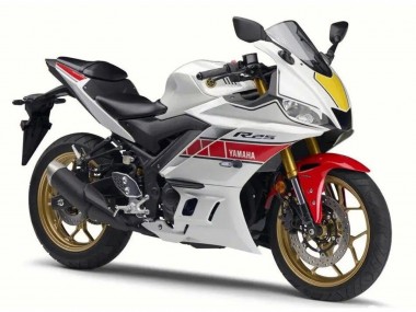 Comprar Carenado Moto Yamaha YZF R3/R25 2022-2024 - Blanco Rojo Negro