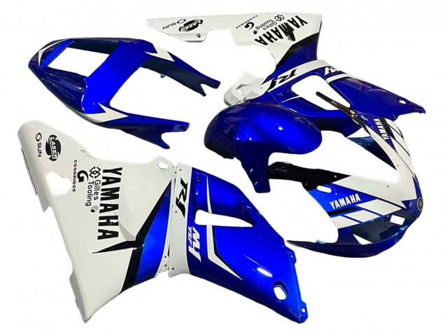 Comprar Carenados Moto Yamaha YZF 1000 R1 1998-1999 - Blanco Azul Negro