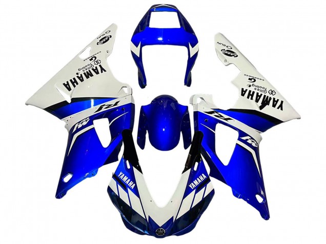 Comprar Carenados Moto Yamaha YZF 1000 R1 1998-1999 - Blanco Azul Negro