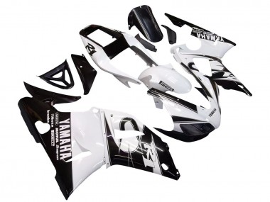 Comprar Carenados Moto Yamaha YZF 1000 R1 1998-1999 - Blanco Negro Brillante