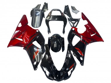 Comprar Carenados Moto Yamaha YZF 1000 R1 1998-1999 - Negro Brillante Rojo