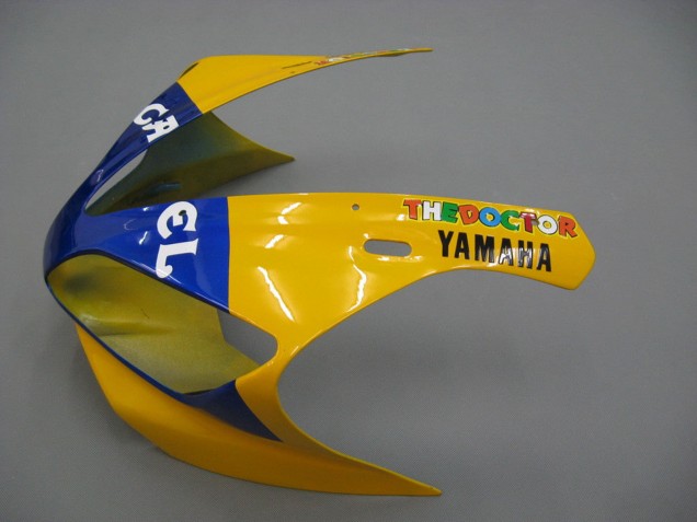 Comprar Carenados Moto Yamaha YZF 1000 R1 2000-2001 - Blanco Amarillo Azul Motul Camello