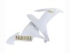 Comprar Carenados Moto Yamaha YZF 1000 R1 2002-2003 - Blanco Oro Calcomanías