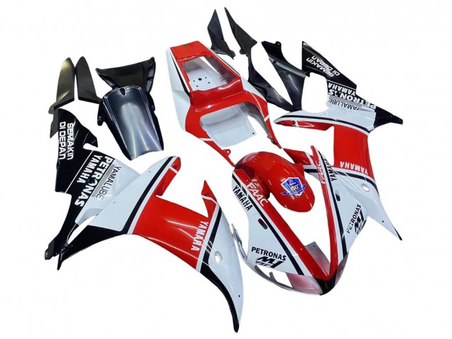Comprar Carenados Moto Yamaha YZF 1000 R1 2002-2003 - Blanco Rojo Negro Petronas