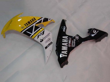Comprar Carenados Moto Yamaha YZF 1000 R1 2004-2006 - Amarillo Blanco Negro Brillante