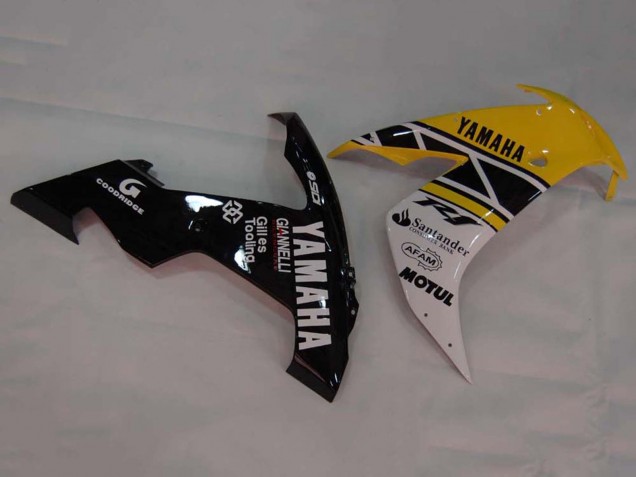 Comprar Carenados Moto Yamaha YZF 1000 R1 2004-2006 - Amarillo Blanco Negro Brillante