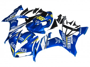 Comprar Carenados Moto Yamaha YZF 1000 R1 2004-2006 - Azul Blanco Amarillo Motul Gauloises 46