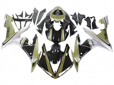 Comprar Carenados Moto Yamaha YZF 1000 R1 2004-2006 - Oro Claro Blanco Negro Brillante