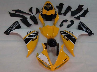Comprar Carenados Moto Yamaha YZF 1000 R1 2007-2008 - Amarillo Blanco Negro
