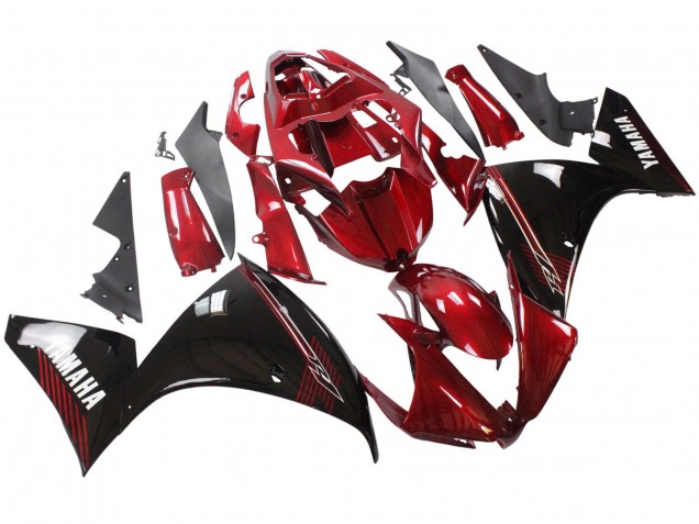 Comprar Carenados Moto Yamaha YZF 1000 R1 2012-2014 - Rojo Negro Brillante