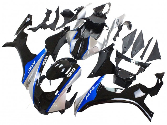 Comprar Carenados Moto Yamaha YZF 1000 R1 2015-2019 - Plata Azul Negro Brillante