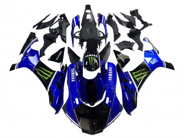 Comprar Carenados Moto Yamaha YZF 1000 R1 2015-2019 - Azul Negro Brillante Verde Monstruo