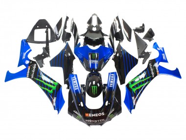 Comprar Carenados Moto Yamaha YZF 1000 R1 2020-2025 - Azul Negro Verde Negro ENEOS Monstruo