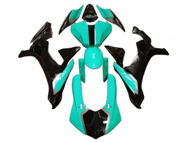 Comprar Carenados Moto Yamaha YZF 1000 R1 2020-2025 - Verde Claro Negro Brillante