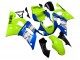 Comprar Carenados Moto Yamaha YZF 600 R6 1998-2002 - Neon Verde Azul Blanco Champions