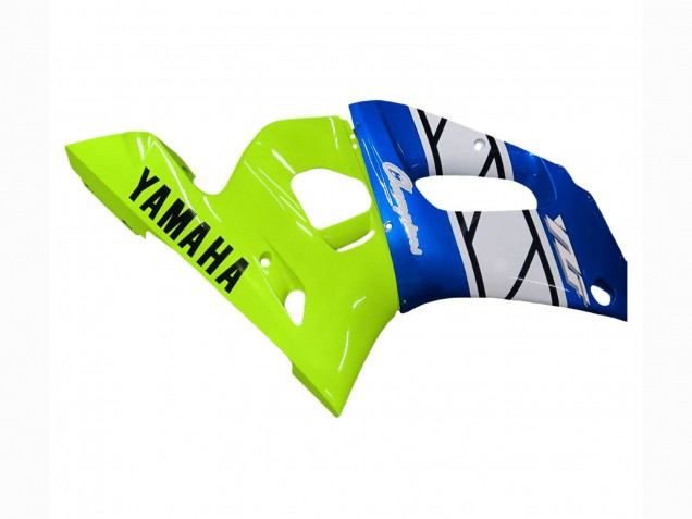 Comprar Carenados Moto Yamaha YZF 600 R6 1998-2002 - Neon Verde Azul Blanco Champions