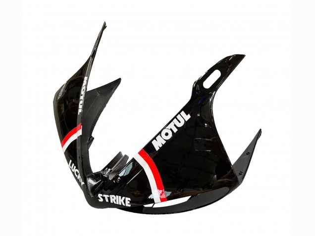 Comprar Carenados Moto Yamaha YZF R6 2003-2004 - Negro Brillante Rojo Blanco Lucky Strike Motul