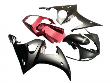 Comprar Carenado Moto Yamaha YZF R6S 2006-2009 - Rojo Negro Mate