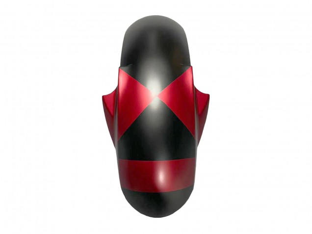 Comprar Carenados Moto Yamaha YZF 600 R6 2005 - Negro Mate Rojo Geométrico