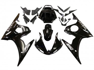 Comprar Carenados Moto Yamaha YZF 600 R6 2005 - Negro Brillante