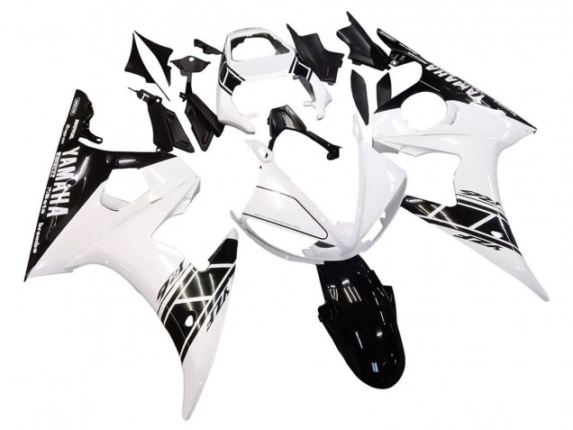 Comprar Carenados Moto Yamaha YZF 600 R6 2005 - Blanco Negro
