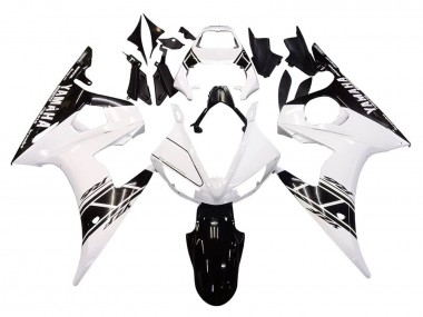 Comprar Carenados Moto Yamaha YZF 600 R6 2005 - Blanco Negro