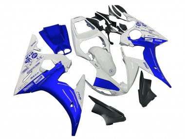 Comprar Carenados Moto Yamaha YZF 600 R6 2005 - Blanco Azul Yamalube