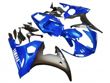 Comprar Carenados Moto Yamaha YZF 600 R6 2005 - Azul Negro Mate