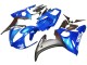 Comprar Carenados Moto Yamaha YZF 600 R6 2005 - Azul Negro Mate