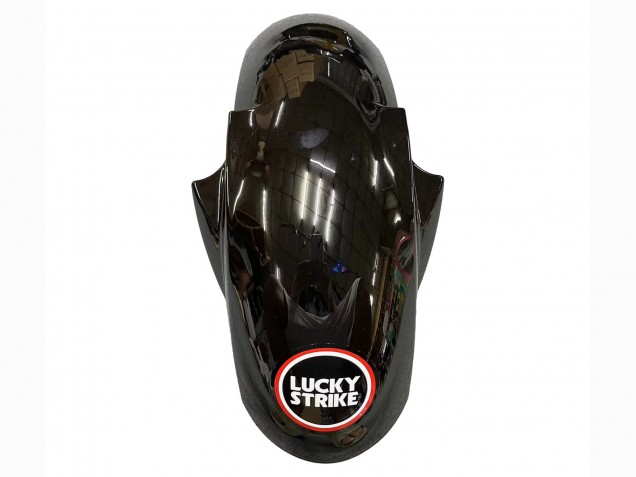 Comprar Carenados Moto Yamaha YZF 600 R6 2005 - Negro Brillante Blanco Lucky Strike Motul