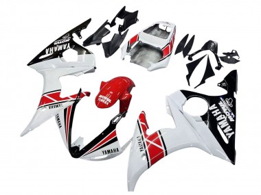 Comprar Carenados Moto Yamaha YZF 600 R6 2005 - Blanco Negro Rojo Motul