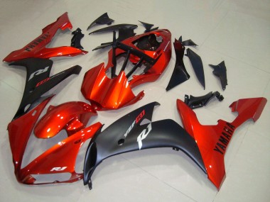 Comprar Carenados Moto Yamaha YZF R1 2004-2006 - Rojo Negro Mate