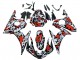 Comprar Carenados Moto Yamaha YZF 600 R6 2005 - Negro Rojo Gris Camouflage