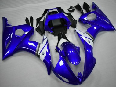 Comprar Carenados Moto Yamaha YZF 600 R6 2005 - Azul Blanco