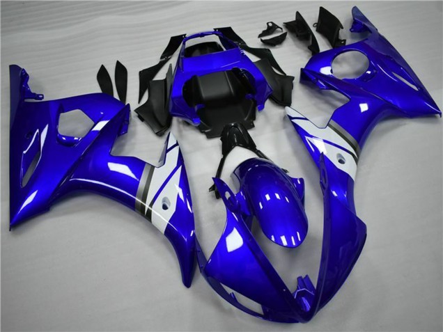 Comprar Carenados Moto Yamaha YZF 600 R6 2005 - Azul Blanco