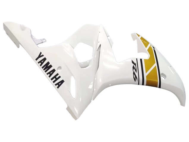 Comprar Carenados Moto Yamaha YZF 600 R6 2005 - Blanco Oro Negro