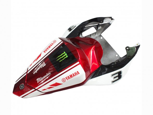 Comprar Carenados Moto Yamaha YZF 600 R6 2006-2007 - Blanco Rojo Negro Verde Monstruo Milwaukee